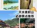 麦积山天气预报,景区气候特征与旅游指南-全年出行必备