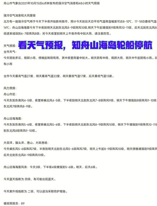 舟山天气预报精准指南:海洋气候特点与实用查询技巧-第1张图片-123天气 舟山天气预报精准指南:海洋气候特点与实用查询技巧-第1张图片-123天气