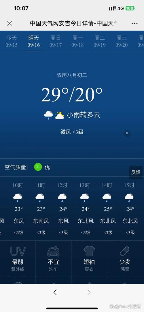 安吉天气预报15天精准预测-旅游出行必备指南-第2张图片-123天气