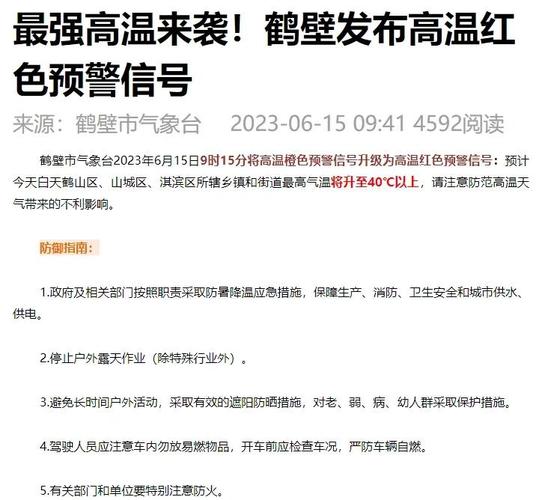 鹤壁天气预报精准解读-气象数据与生活应用指南-第2张图片-123天气